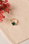 Heliophilia Silver Anillo de Metal Dorado CY9850 Talla Única